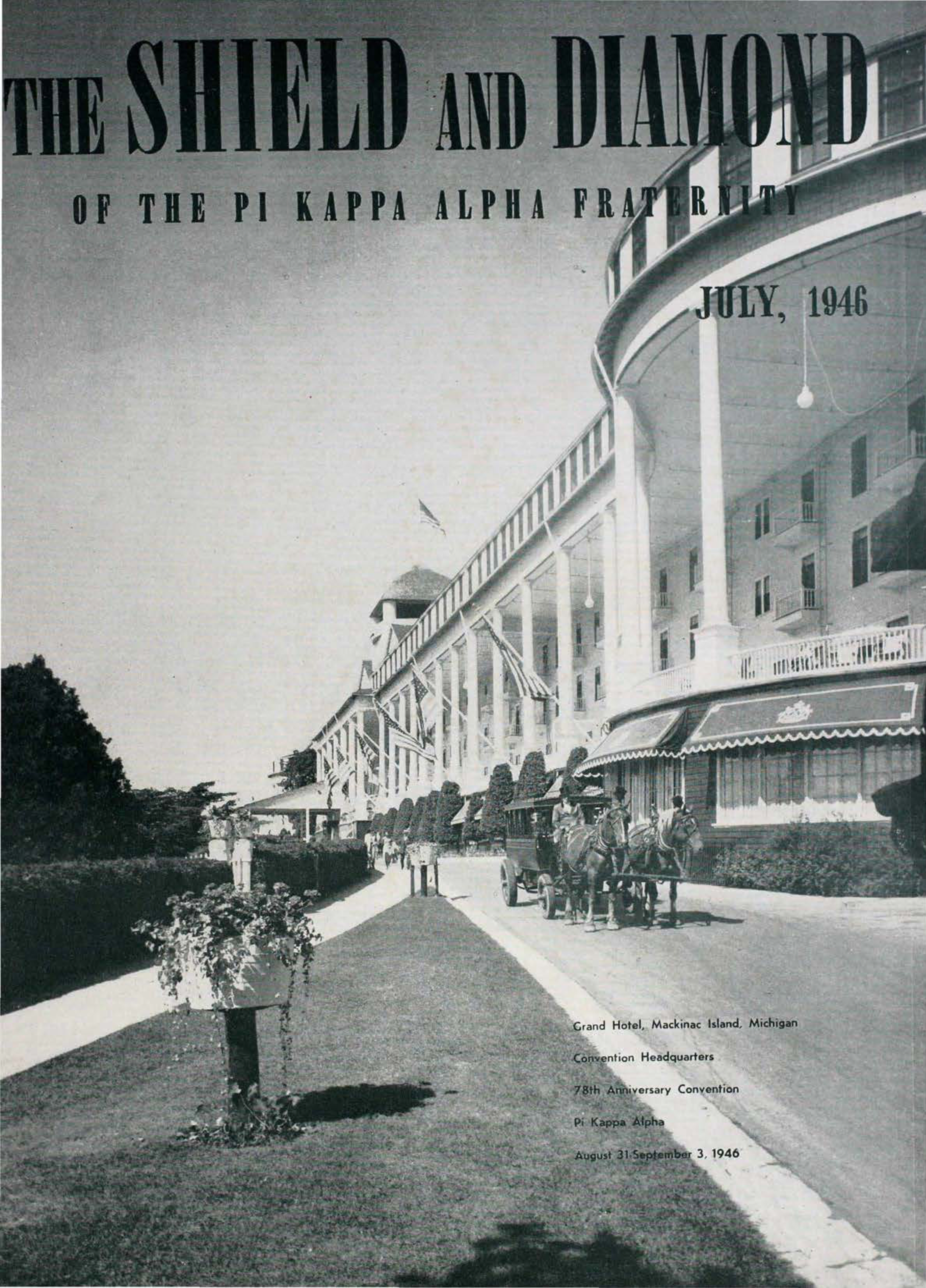 Shield and Diamond, Vol. 56, No. 1, July 1946